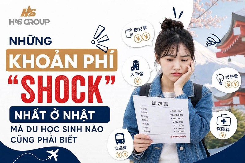 Những Khoản Phí “Shock” Nhất Ở Nhật Mà Du Học Sinh Nào Cũng Phải Biết